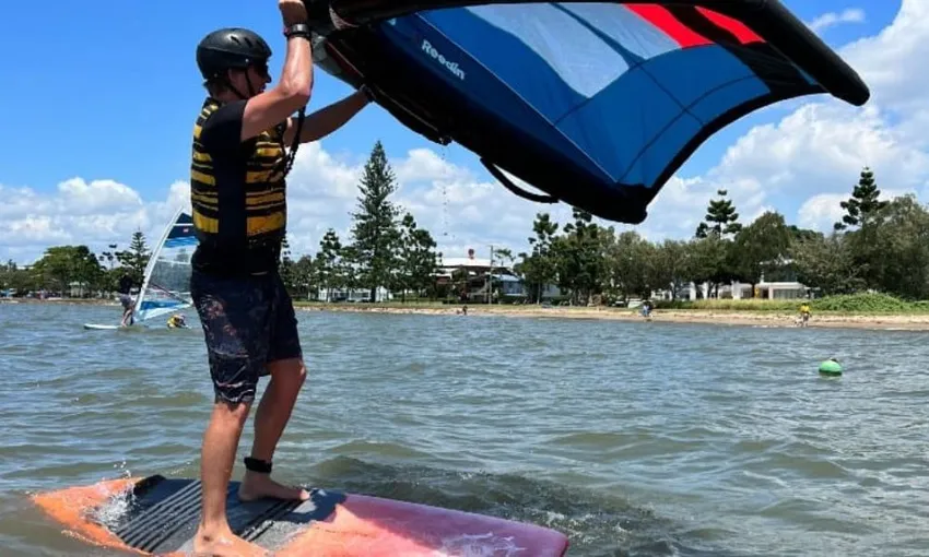Private Wing Foiling Lesson - Brisbane