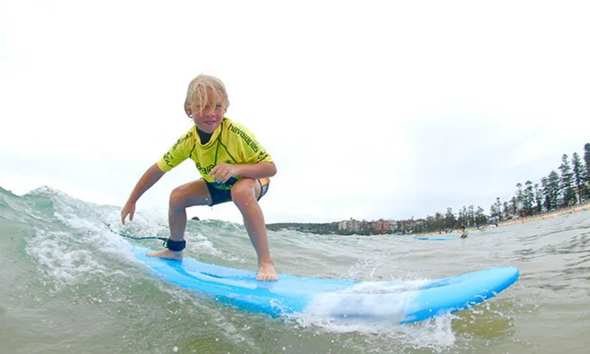 Manly Beach Group Surf Lessons Package, 3 Lessons