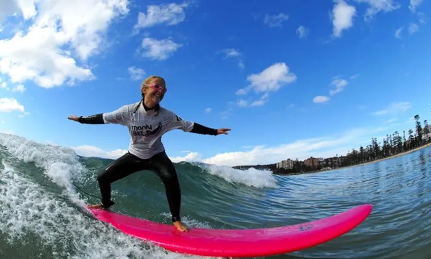 Group Surfing Lesson - 1.5 Hours - Manly Beach 