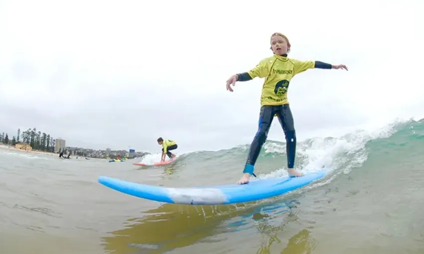 Group Surfing Lesson - 1.5 Hours - Manly Beach 