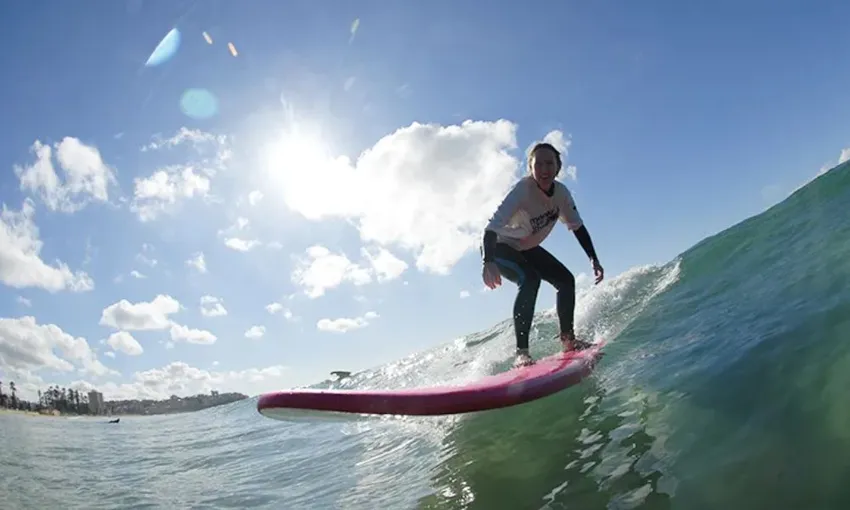 Group Surfing Lesson - 1.5 Hours - Manly Beach 