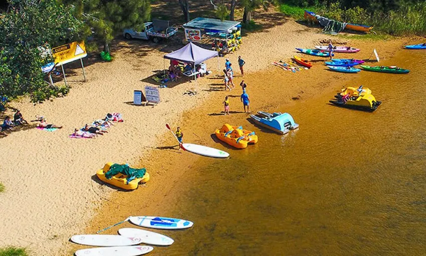 Avoca Beach Giant Stand Up Paddle Board Hire - For 10