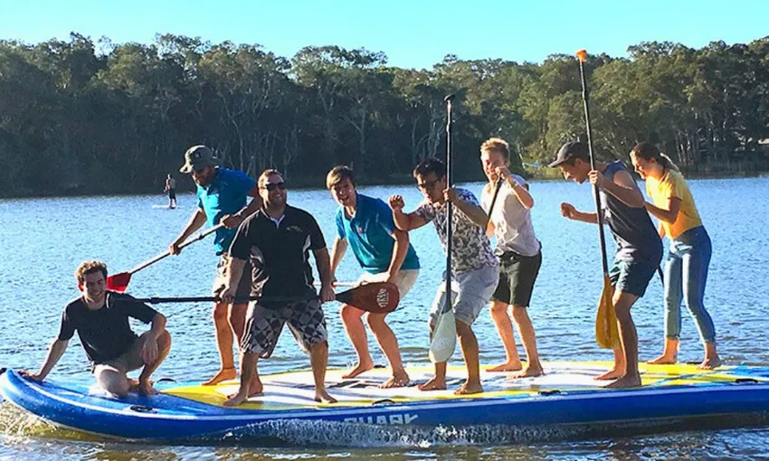 Avoca Beach Giant Stand Up Paddle Board Hire - For 10