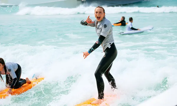 Melbourne Learn to Surf Lesson at URBNSURF