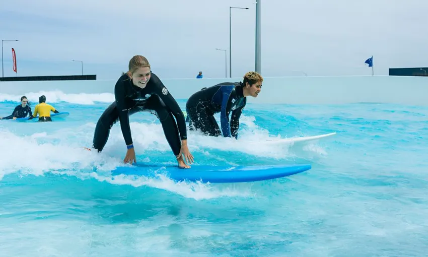 Melbourne Learn to Surf Lesson at URBNSURF