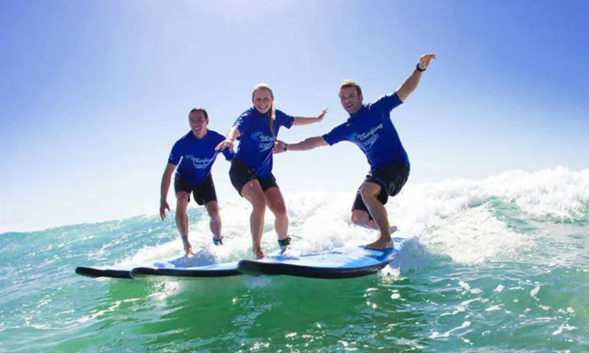 Byron Bay Private Surfing Lesson, 1.5 Hours - For 2