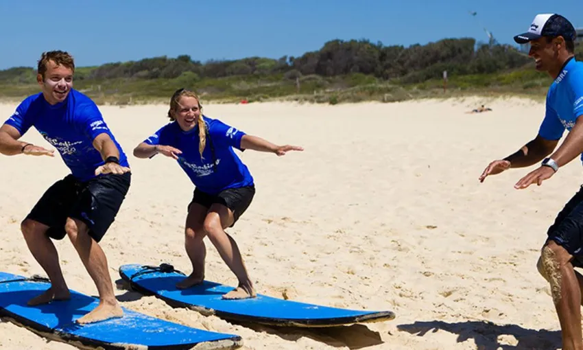 Byron Bay Private Surfing Lesson, 1.5 Hours - For 2