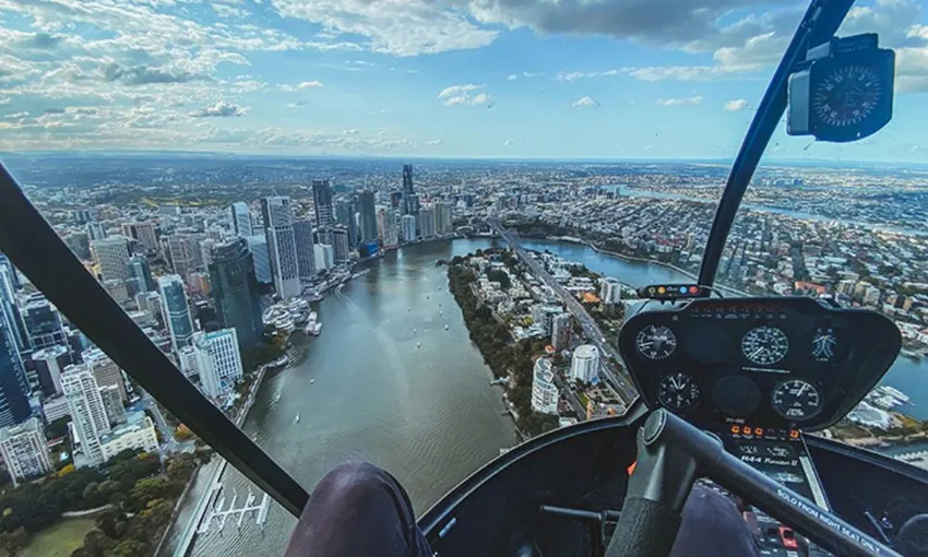 Brisbane City & Mt Coot-tha Helicopter Flight - 15 Minutes