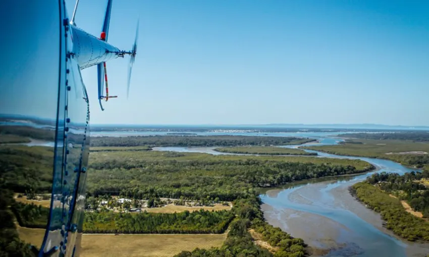 Moreton to the Mountains Private Helicopter Flight - For 2-3