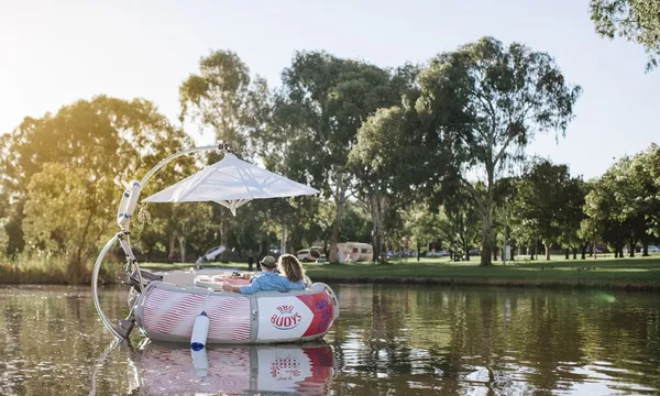 BBQ Boat Hire with Wine and Grazing Board, 2 Hours - Adelaide