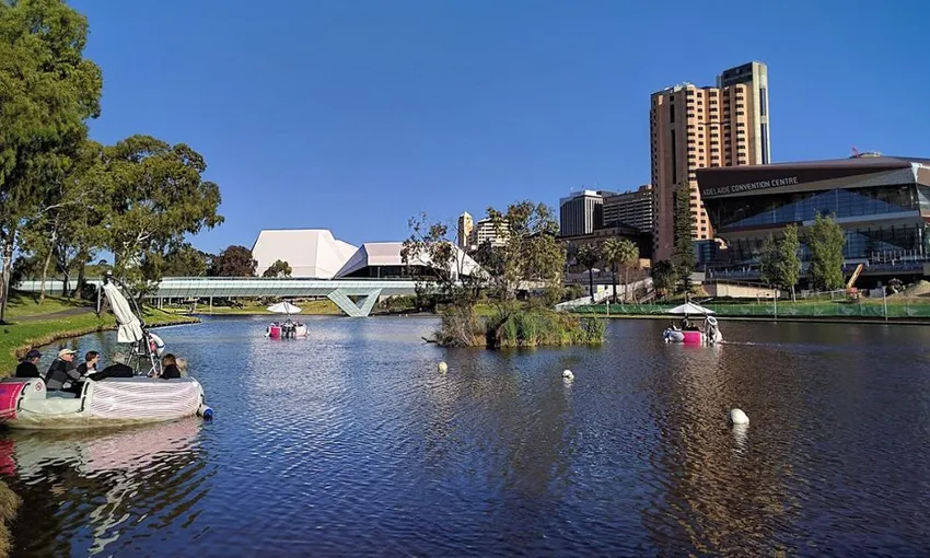 BBQ Boat Hire with Wine and Grazing Board, 2 Hours - Adelaide