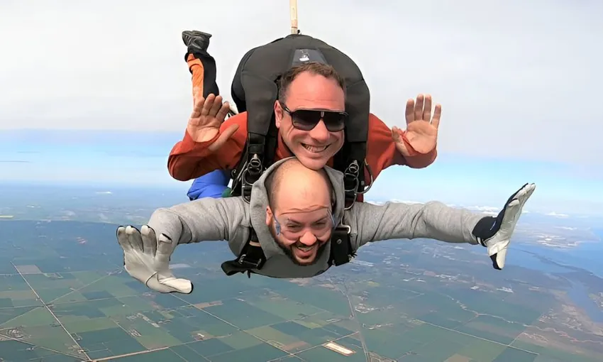 Tandem Skydive Up To 10,000ft, With Photos & Video - Lower Light