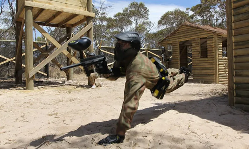 Perth Paintball Half Day Game, 100 Paintballs