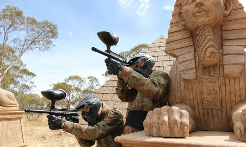 Perth Paintball Half Day Game, 100 Paintballs