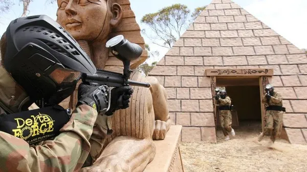 Paintball Half Day Game, 100 Paintballs - Monarto, Adelaide