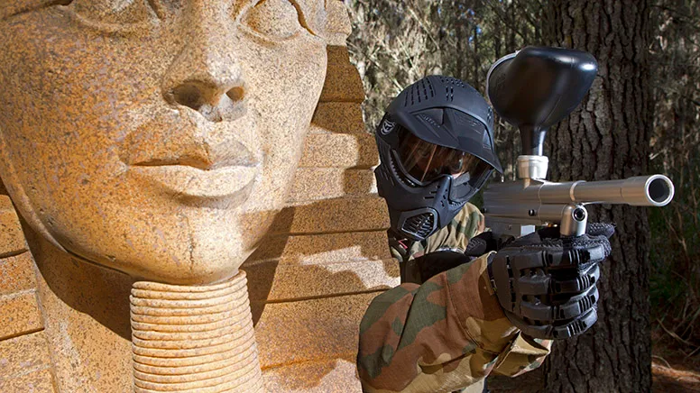 Paintball Half Day Game, 100 Paintballs - Monarto, Adelaide