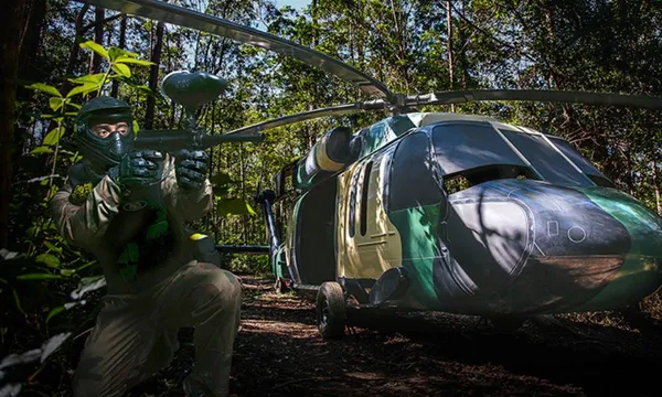 Paintball Half Day Game, 100 Paintballs - Brisbane