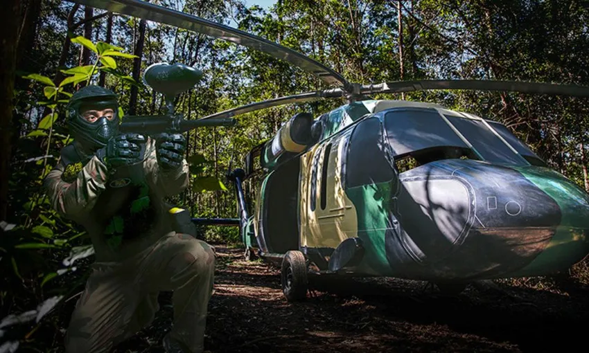 Paintball Half Day Game, 100 Paintballs - Brisbane