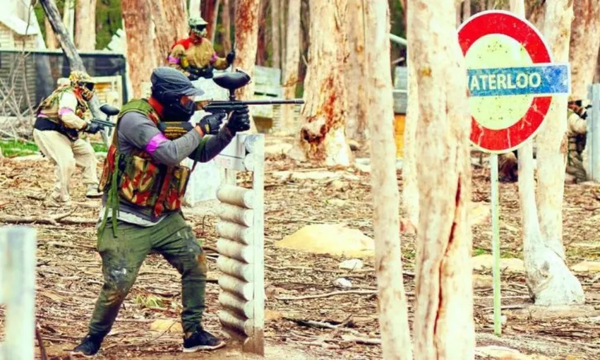 Paintball Half Day Game, 100 Paintballs - Brisbane