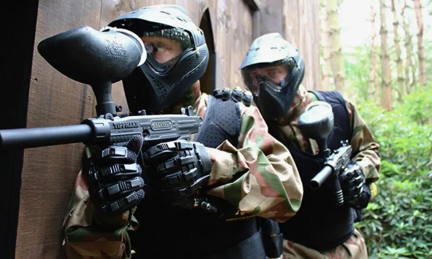 Paintball Half Day Game, 100 Paintballs - Brisbane