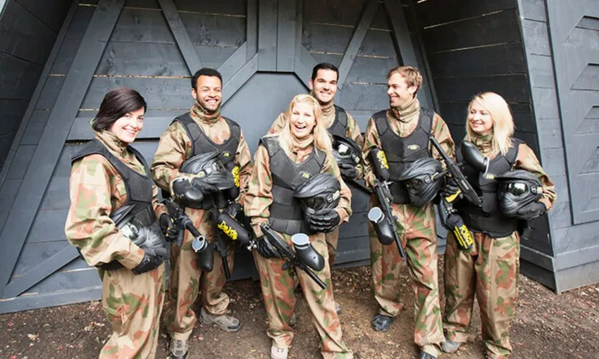 Paintball Half Day Game, 100 Paintballs - Brisbane