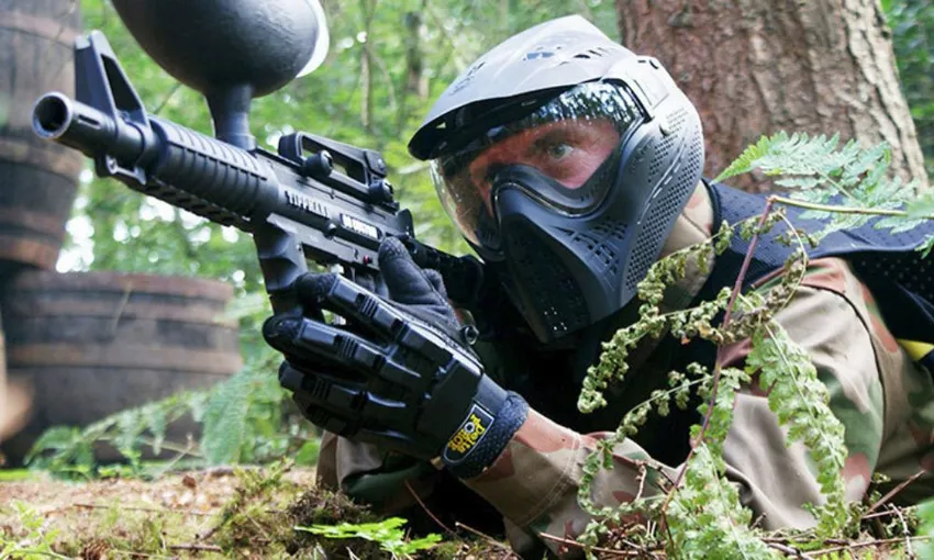 Paintball Half Day Game, 100 Paintballs - Brisbane
