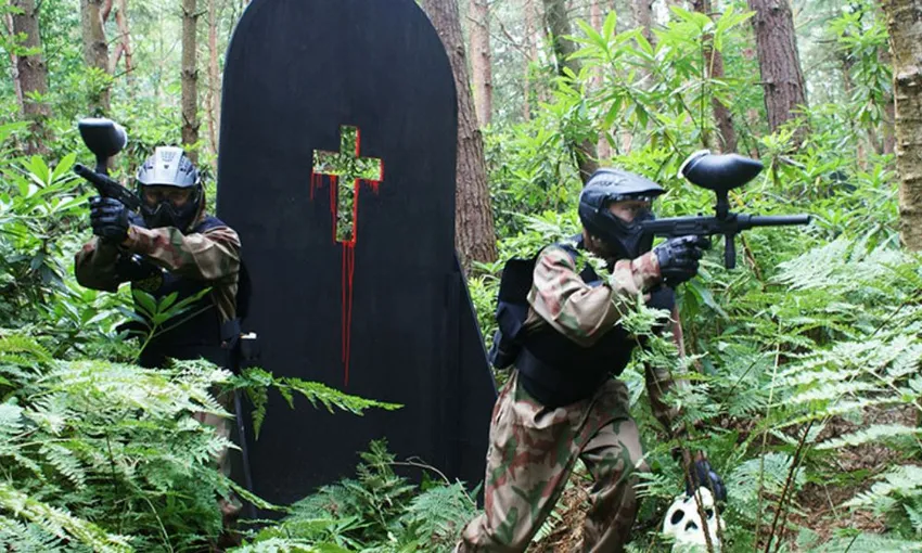 Paintball Half Day Game - 100 Paintballs - Newcastle