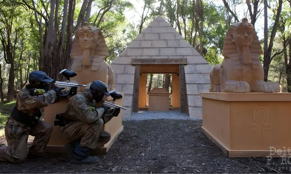 Paintball Half Day Game, 100 Paintballs - Canberra