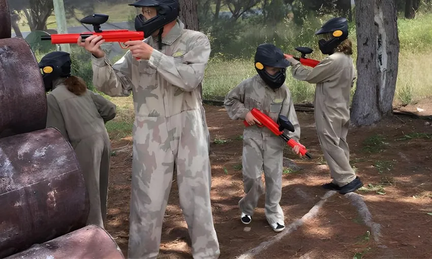 Paintball Half Day Game, 100 Paintballs - Canberra