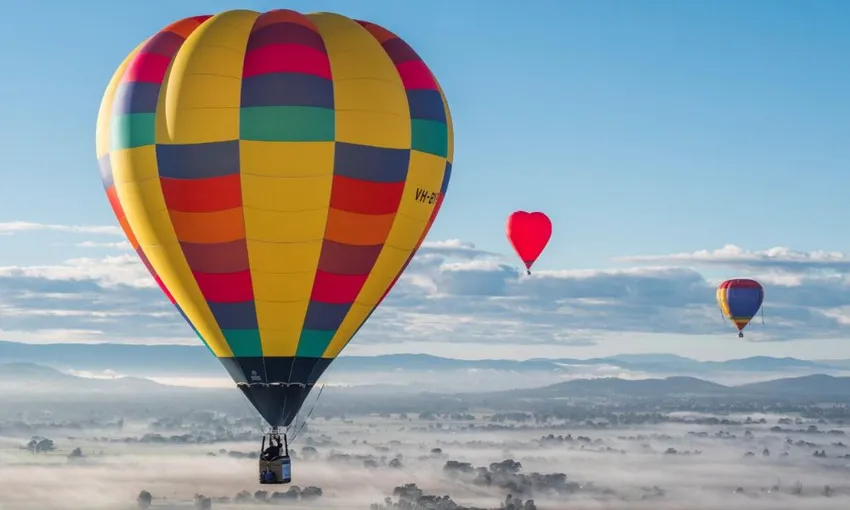 Mansfield Sunrise Balloon Flight, 1 Hour