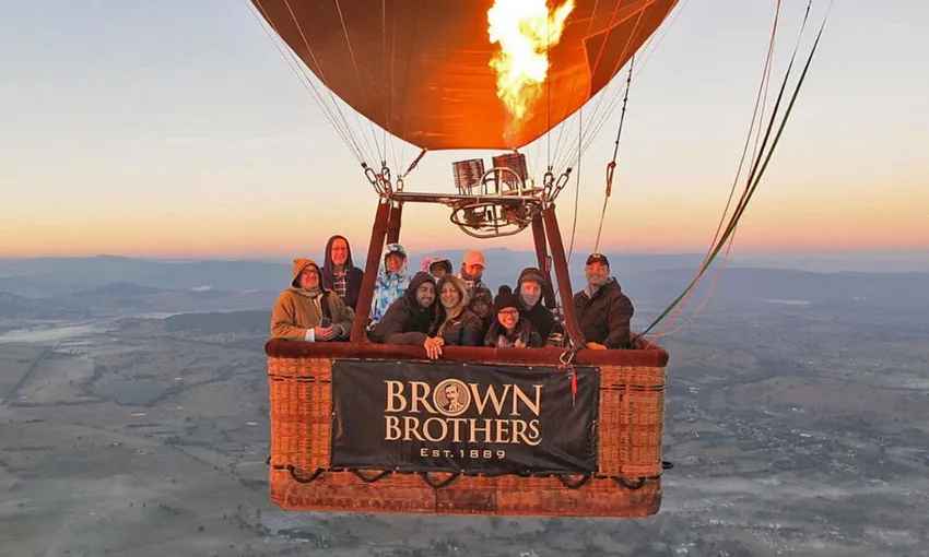 Mansfield Sunrise Balloon Flight, 1 Hour