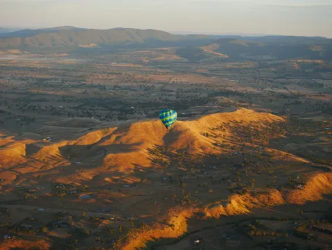 Mansfield Sunrise Balloon Flight, 1 Hour