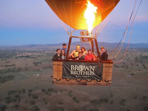 Mansfield Sunrise Balloon Flight, 1 Hour