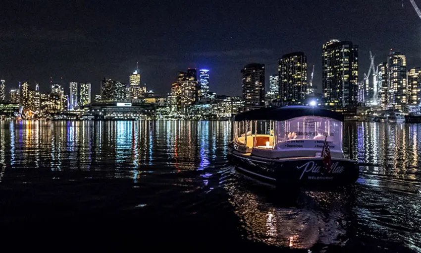 Yarra River Private Dinner Cruise for 2