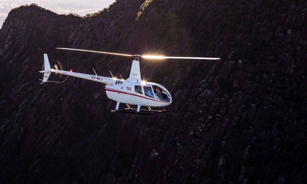 Glasshouse Mountains and Bribie Island Helicopter Ride - For 2 - Caloundra