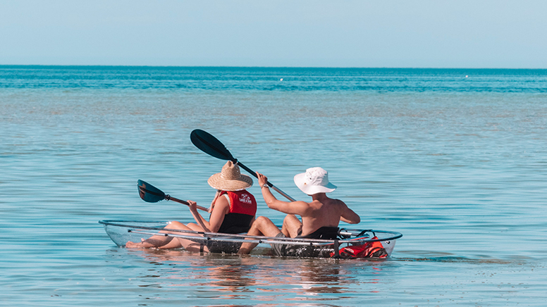 Glass Bottom Kayak Hire, Half Day - Yorke Peninsula