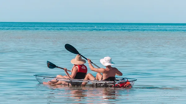 Glass Bottom Kayak Hire, Half Day - Yorke Peninsula