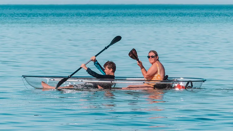 Glass Bottom Kayak Hire, Half Day - Yorke Peninsula