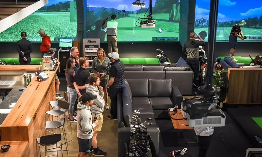Indoor Golf Simulator, 2 Hours - Marion, Adelaide - For 4