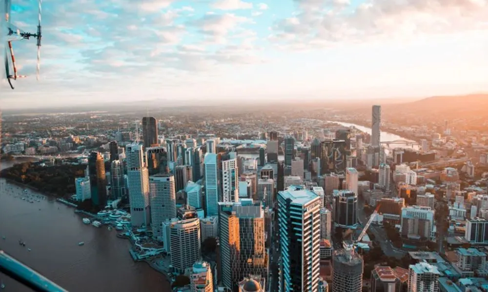 Brisbane City Scenic Flight Doors Off - For 2