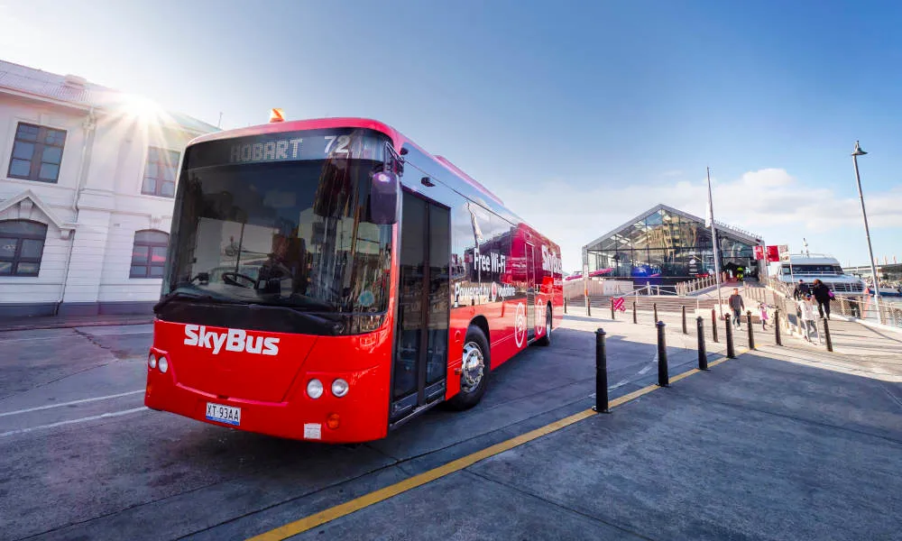 SkyBus Hobart Airport To Hobart City Transfers - Book Now | Experience Oz-1