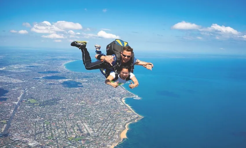 St Kilda Tandem Skydive Up To 15,000ft, Weekday