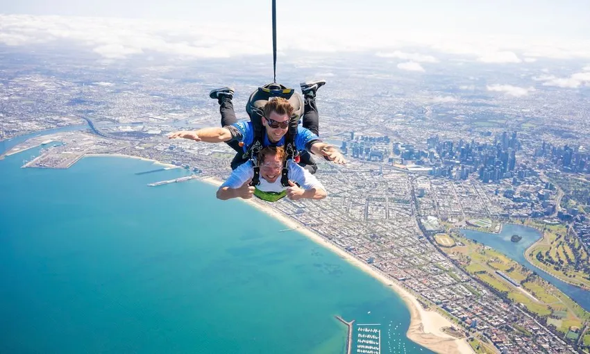 St Kilda Tandem Skydive Up To 15,000ft, Weekday