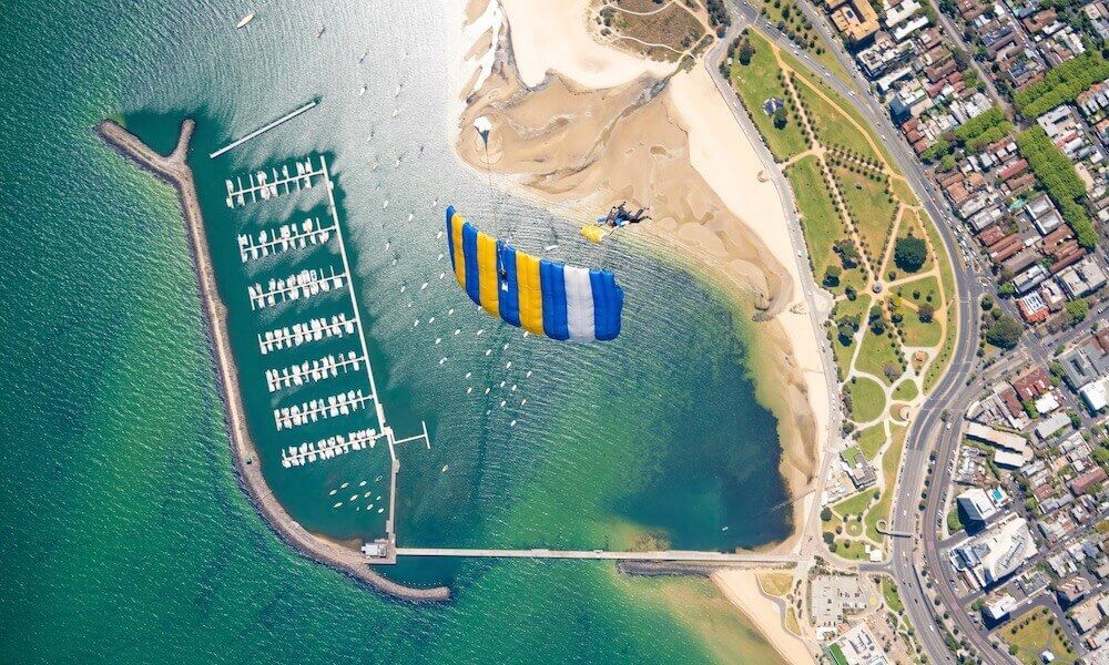 St Kilda Tandem Skydive Up To 15,000ft, Weekday