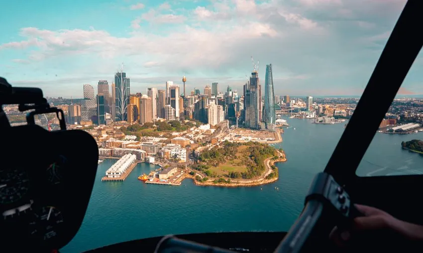 Olympic Park & Sydney Harbour Private Flight, 30 Minutes - For up to 3