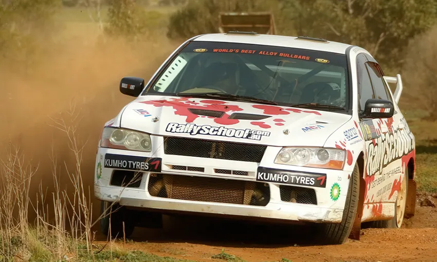 Rally Drive 2 Cars, 32 Laps, 2 Hot Laps, Half Day - Sydney