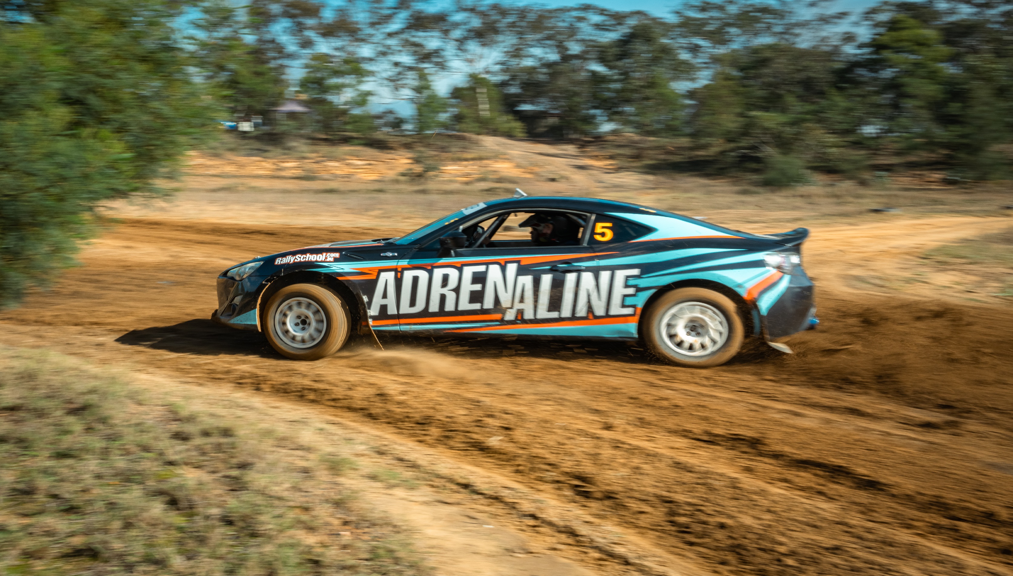 Rally Drive 2 Cars, 32 Laps, 2 Hot Laps, Half Day - Sydney