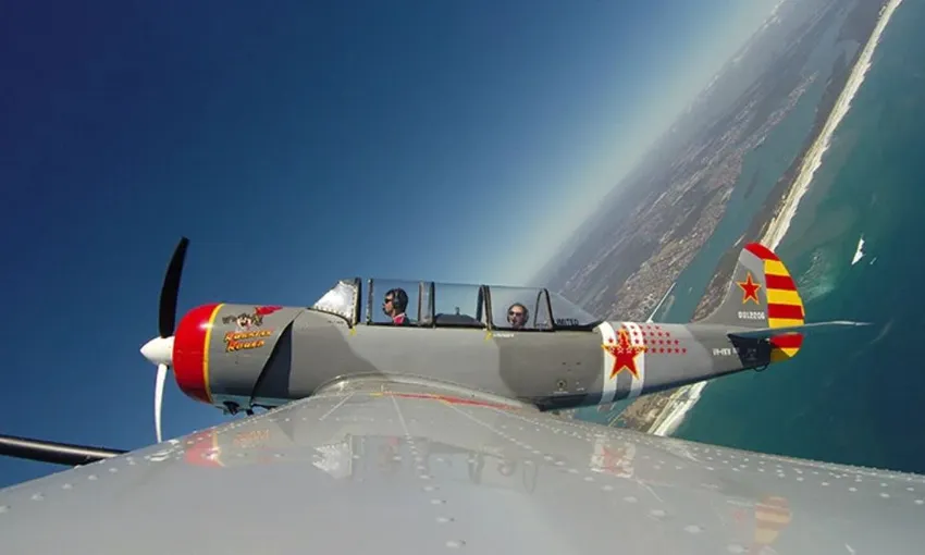 Aerobatic Warbird Flight - 25 minutes - Coolangatta Airport