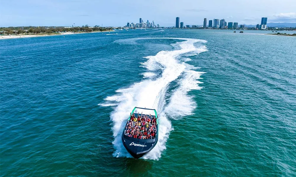Arro Jet Boating & Gold Coast Aqua Park Combo | Experience Oz -1