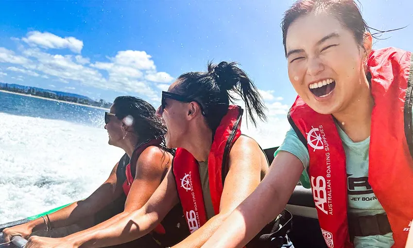 Arro Jet Boating & Gold Coast Aqua Park Combo | Experience Oz